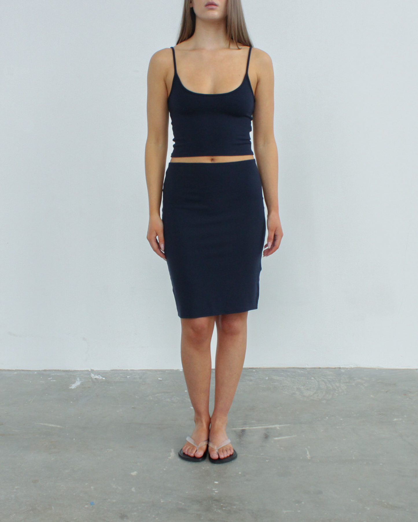 CAMILLE SKIRT in NAVY