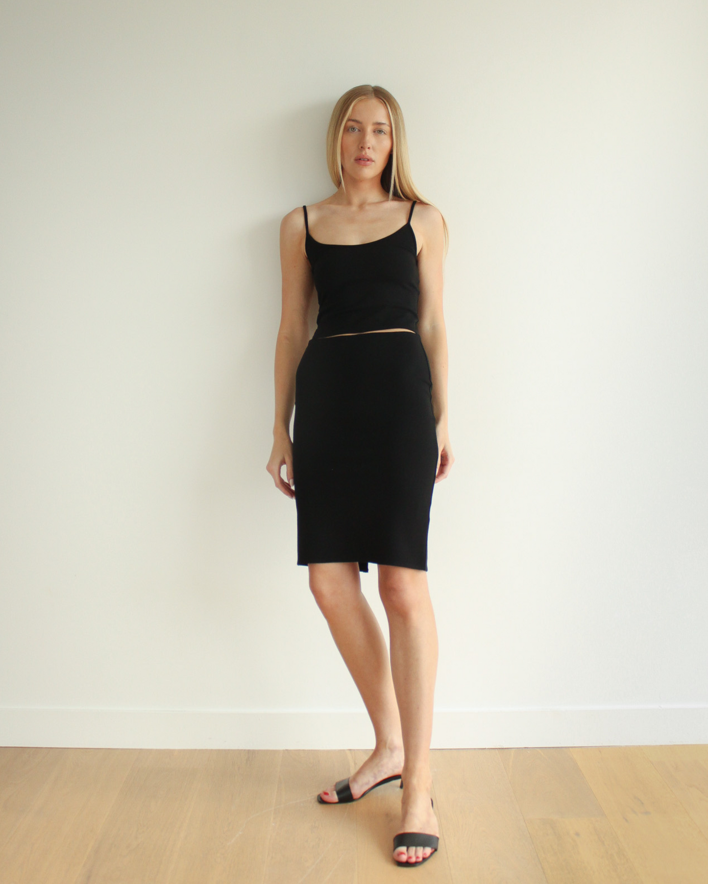 CAMILLE TANK in BLACK