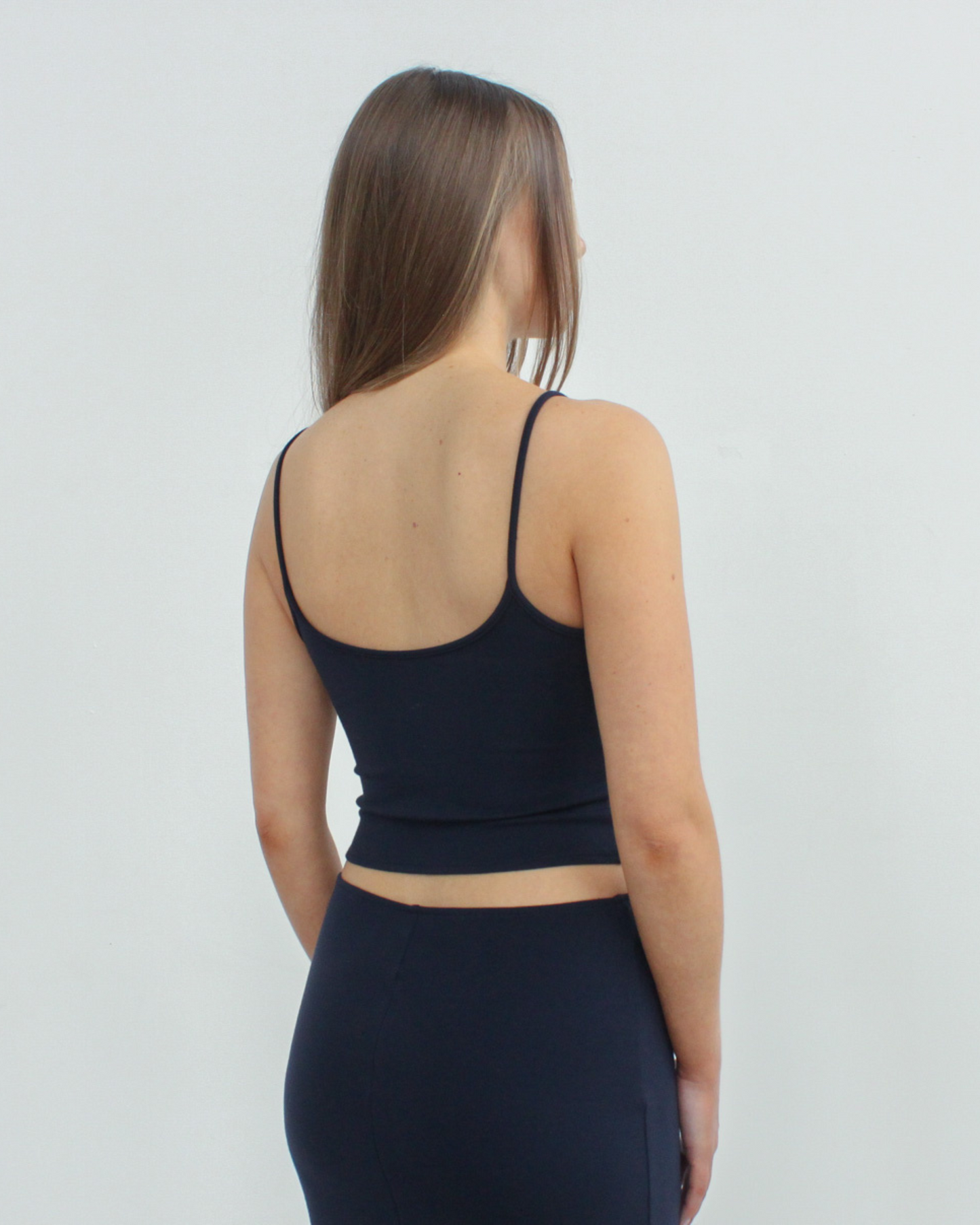 CAMILLE TANK in NAVY