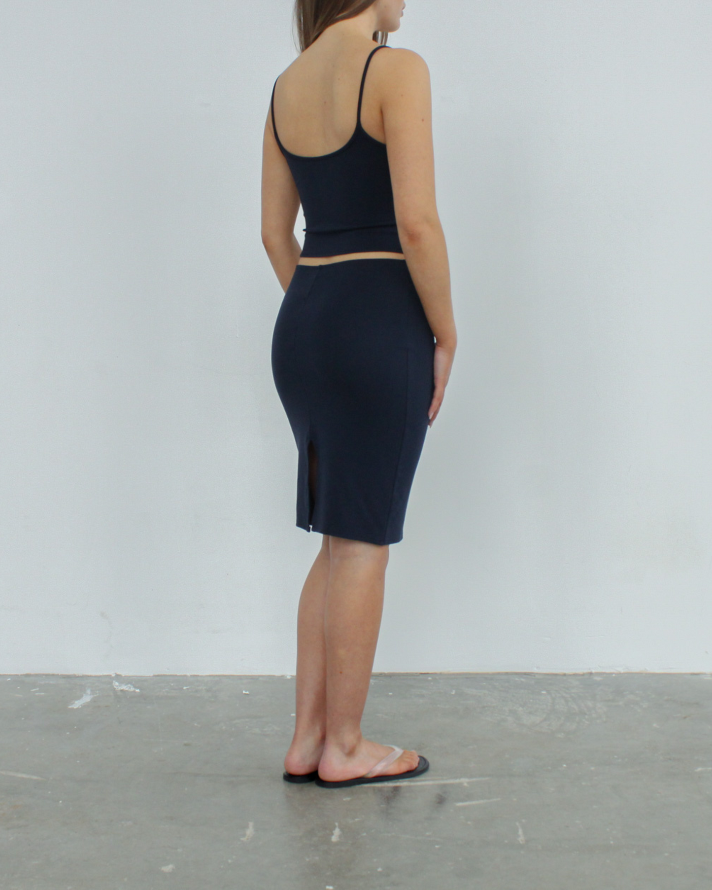 CAMILLE SKIRT in NAVY