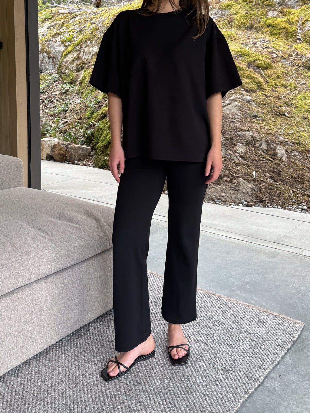 Ponte Boxy T-Shirt