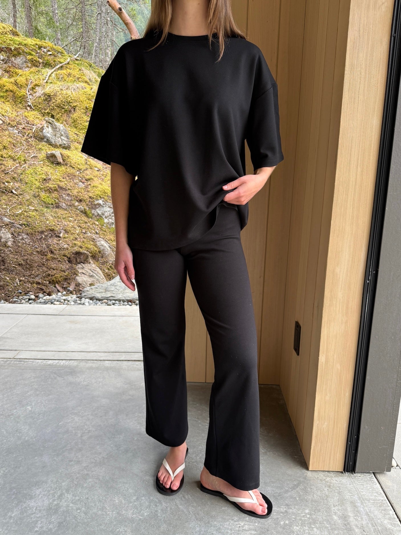 Ponte Straight Leg Pant