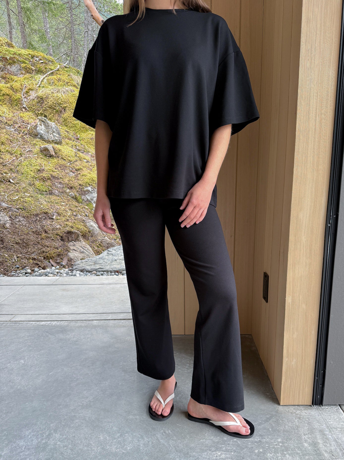 Ponte Straight Leg Pant