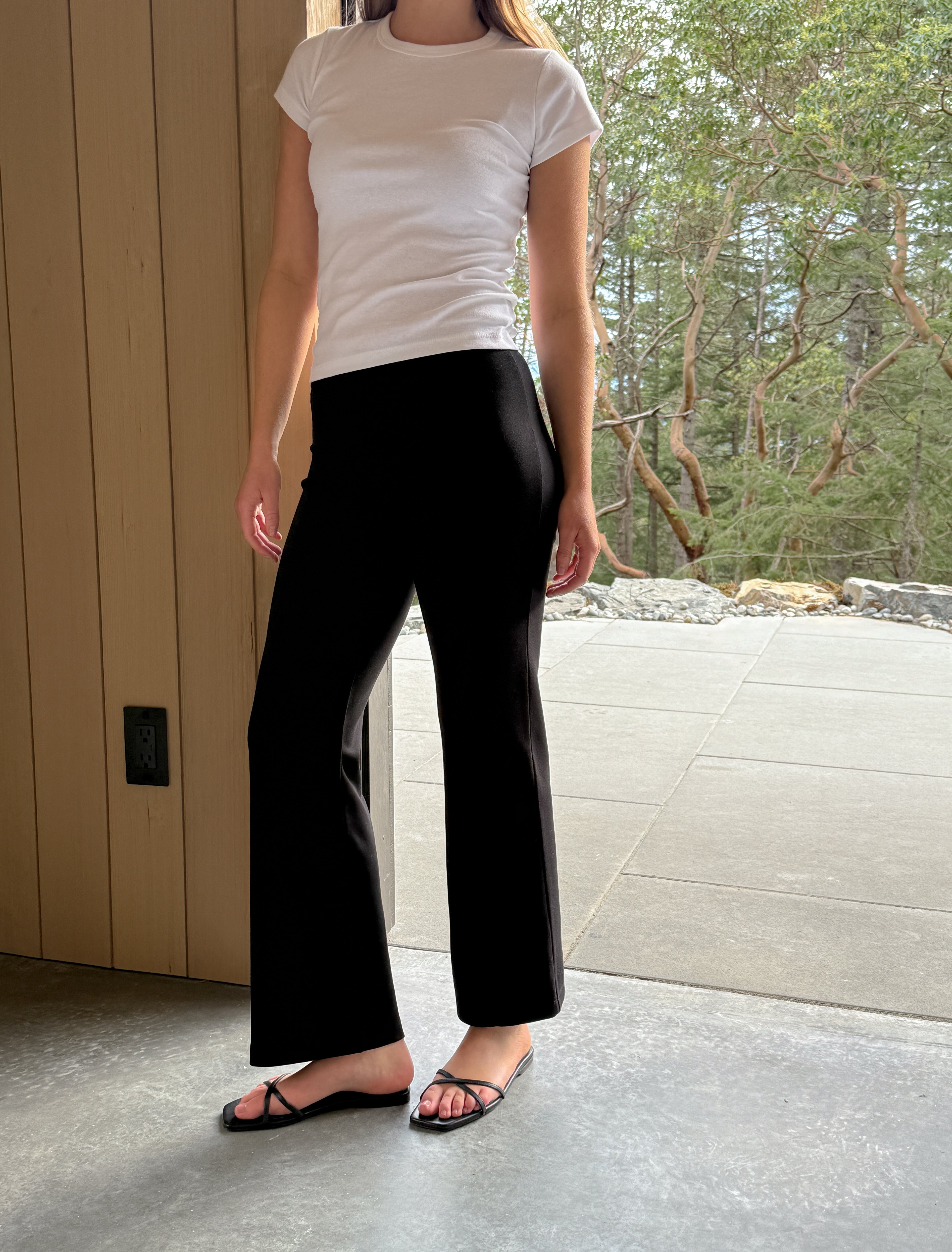 Ponte Straight Leg Pant